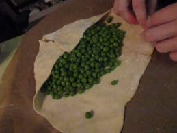 tarte of green pease