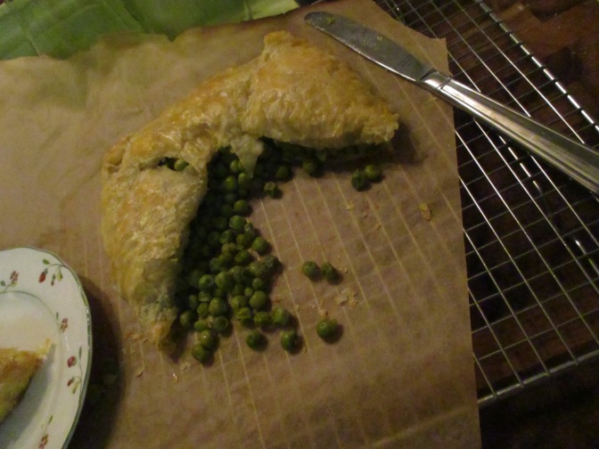 tarte of green pease