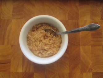 rice pudding (whole grain)