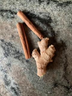 cinnamon and ginger