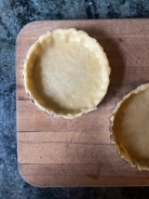 pastry in tart pans